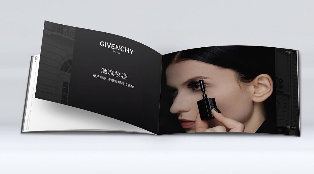 紀梵希化妝品行業畫冊設計案例欣賞 紀梵希化妝品行業畫冊設計案例欣賞