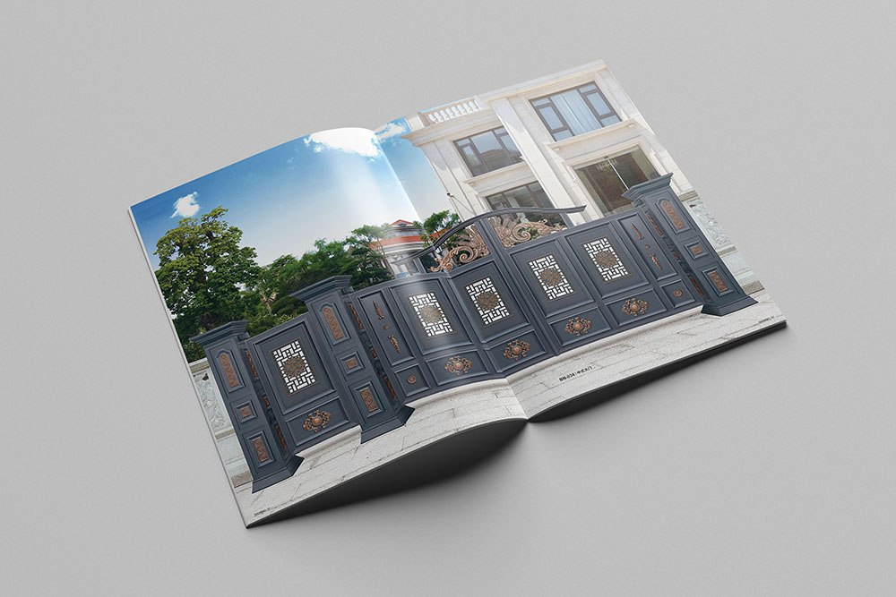 別墅鋁制圍欄產品冊設計,別墅建材產品冊設計 別墅鋁制圍欄產品冊設計,別墅建材產品冊設計