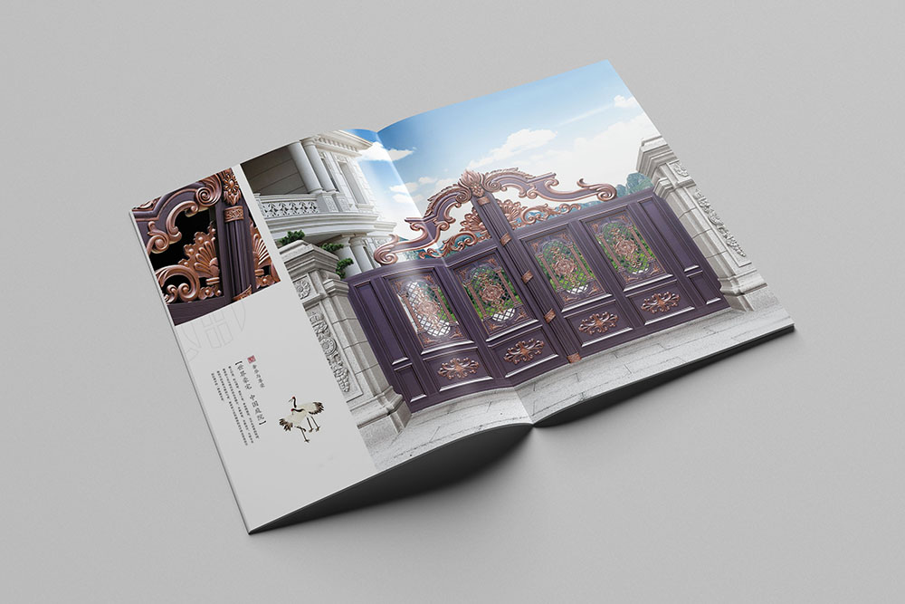 別墅鋁制圍欄產品冊設計,別墅建材產品冊設計 別墅鋁制圍欄產品冊設計,別墅建材產品冊設計