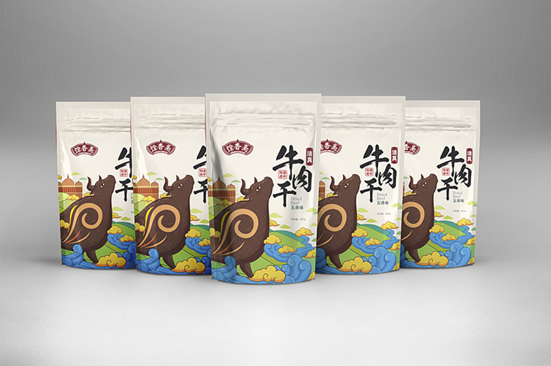 牛肉干包裝設計技巧 牛肉干包裝設計技巧