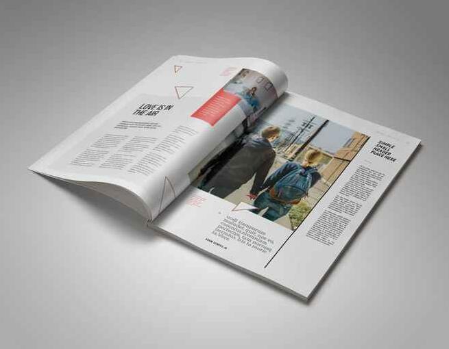 現代簡約宣傳冊排版 現代簡約宣傳冊排版