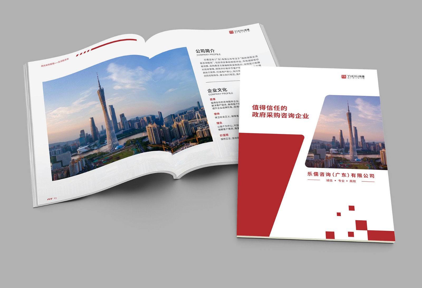 政府采購公司畫冊(cè)設(shè)計(jì)