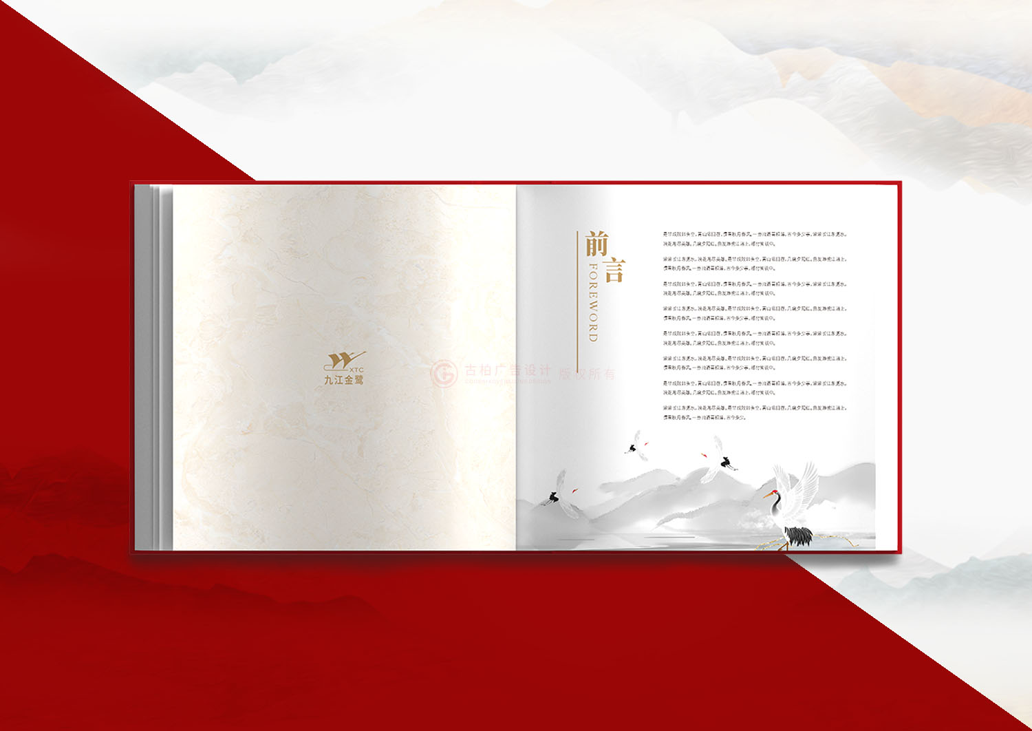 企業10周年冊設計 企業10周年冊設計