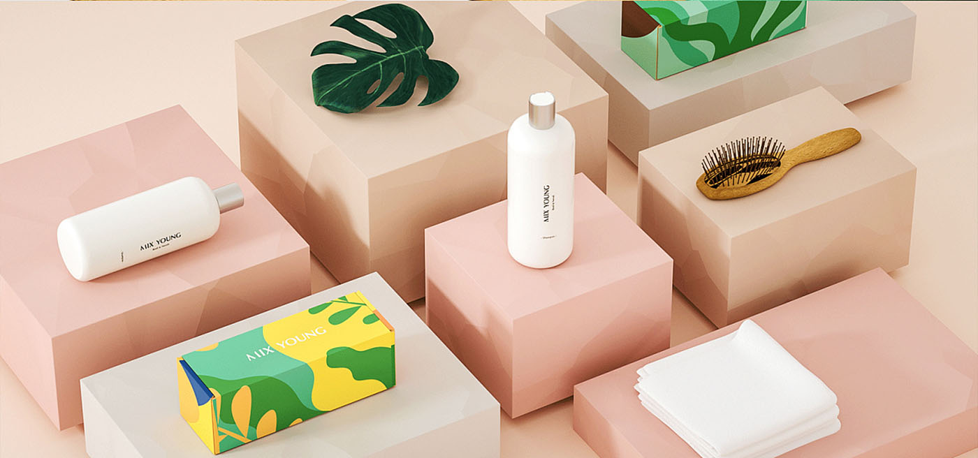 綠色洗發水包裝設計-洗發水包裝設計公司 綠色洗發水包裝設計-洗發水包裝設計公司