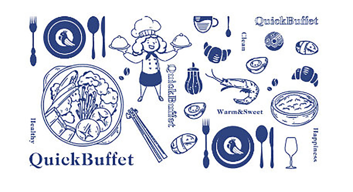 自助餐廳logo設計及視覺VI設計-LOGO及VI設計公司 自助餐廳logo設計及視覺VI設計-LOGO及VI設計公司