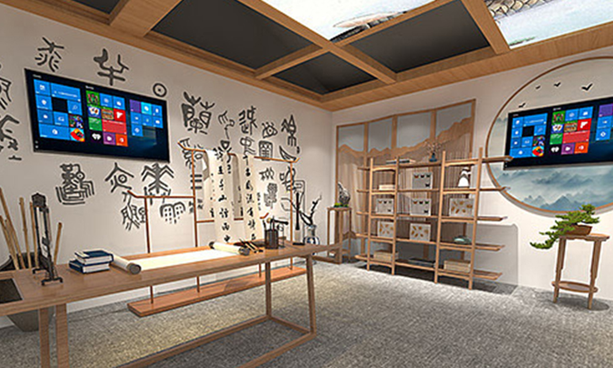 中式展廳設計-展廳設計公司