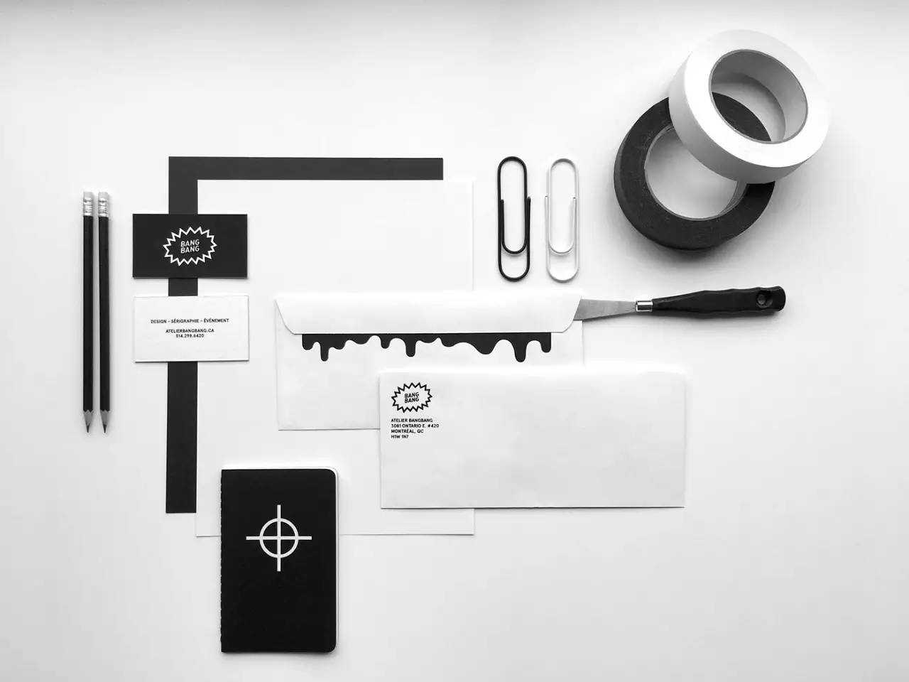 黑白色的品牌vi設計為什么顯的比較高端 黑白色的品牌vi設計為什么顯的比較高端