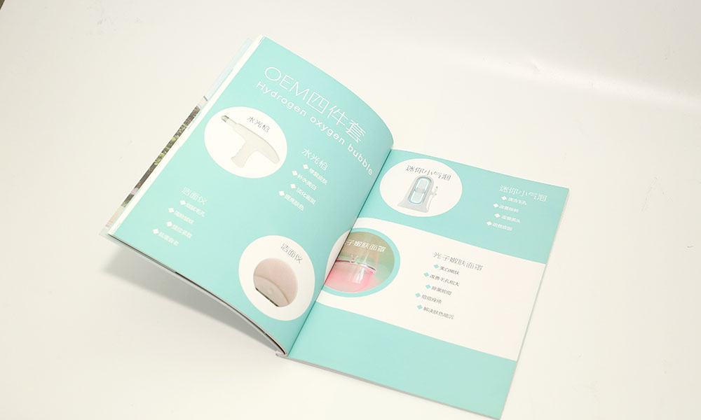 怎么學宣傳冊輸出效果圖